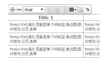 放大文字插件，包括改变对齐字体等